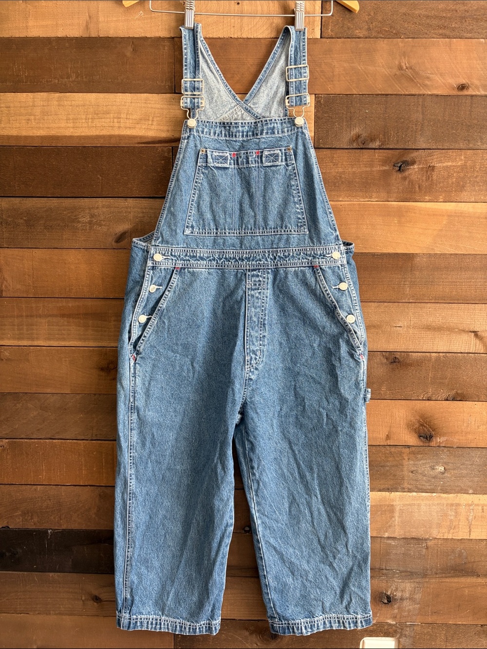 Vintage Gap Capri Denim Overalls